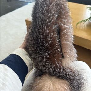 Beautiful fox fur scarf